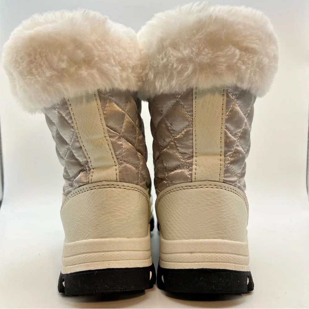 3/$30 HOBIBEAR girls Snow Boots Waterproof Slip Resistant Anti-Slip Cold Weather